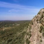 Rocha da Pena escarpment in the Algarvensis UNESCO Global Geopark territory